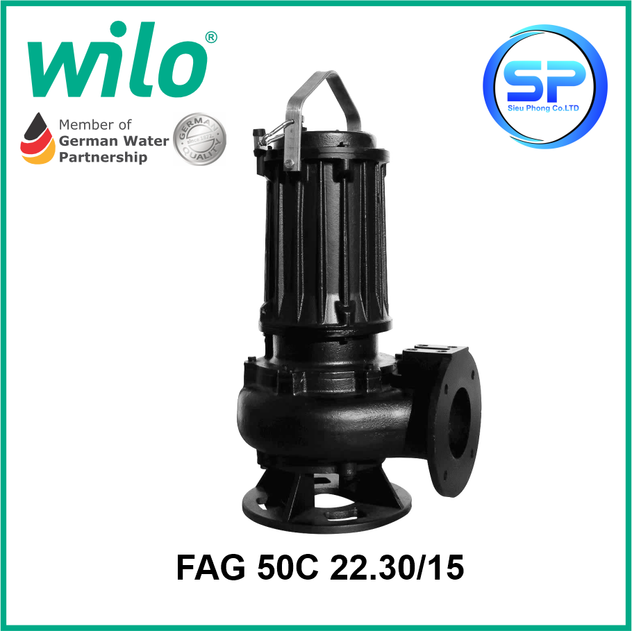 BƠM CHÌM NƯỚC THẢI FAG50C22.30/15 KÈM COUPLING